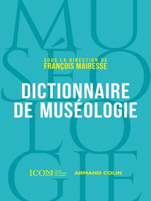 cover image of Dictionnaire de muséologie